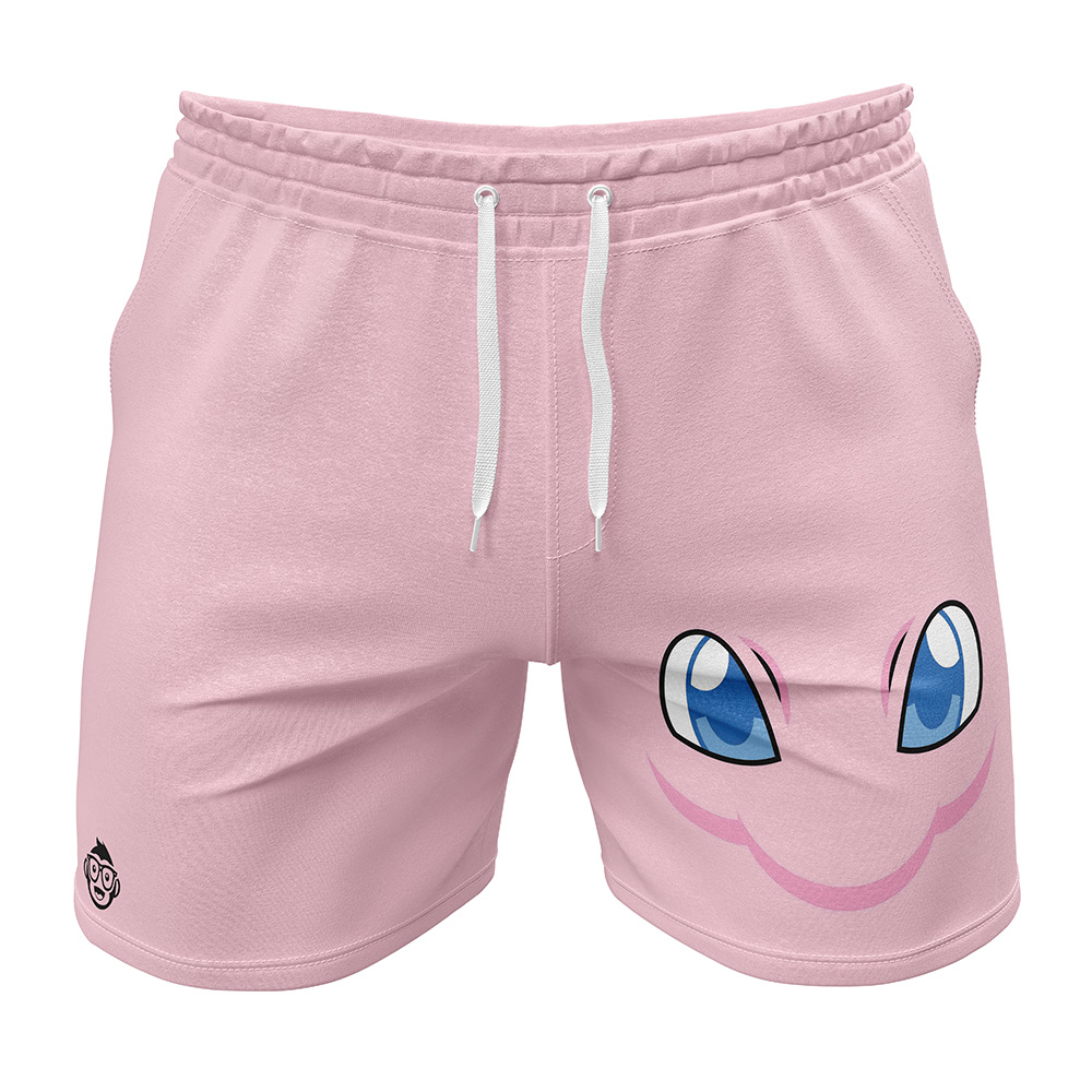 Mew Face Pokemon Gym Shorts