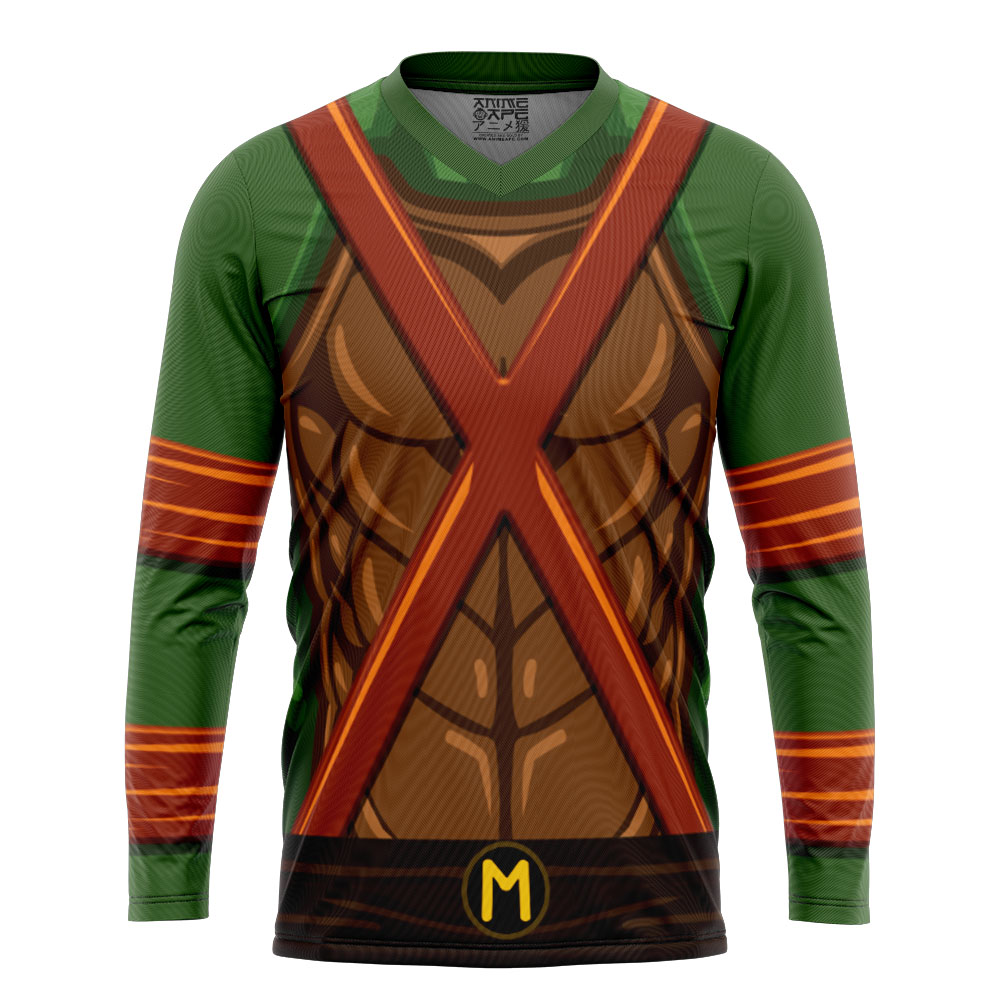 Michaelangelo Teenage Mutant Ninja Turtle Hockey Jersey