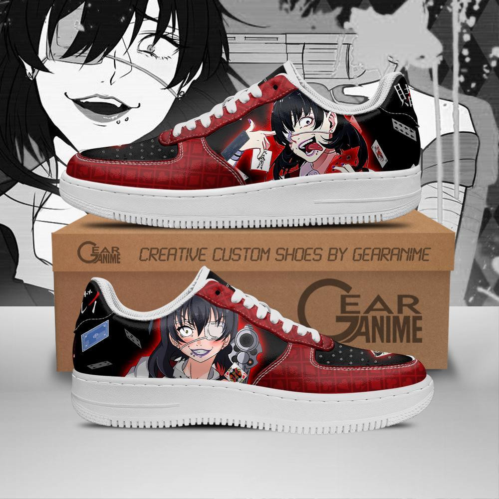 Midari Ikishima Custom Anime Low-Top Leather Sneakers