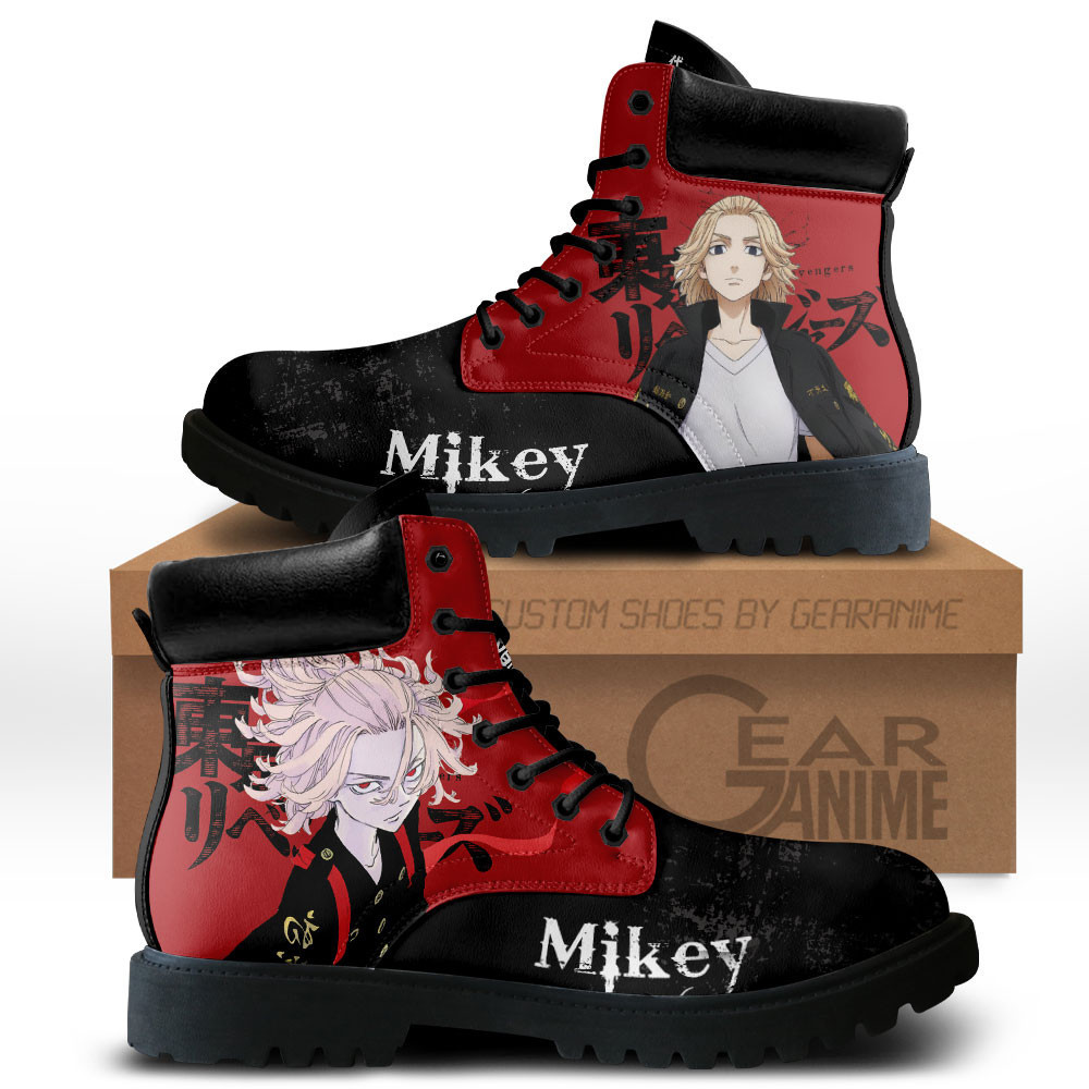 Mikey Custom Anime Combat Boots MV1110