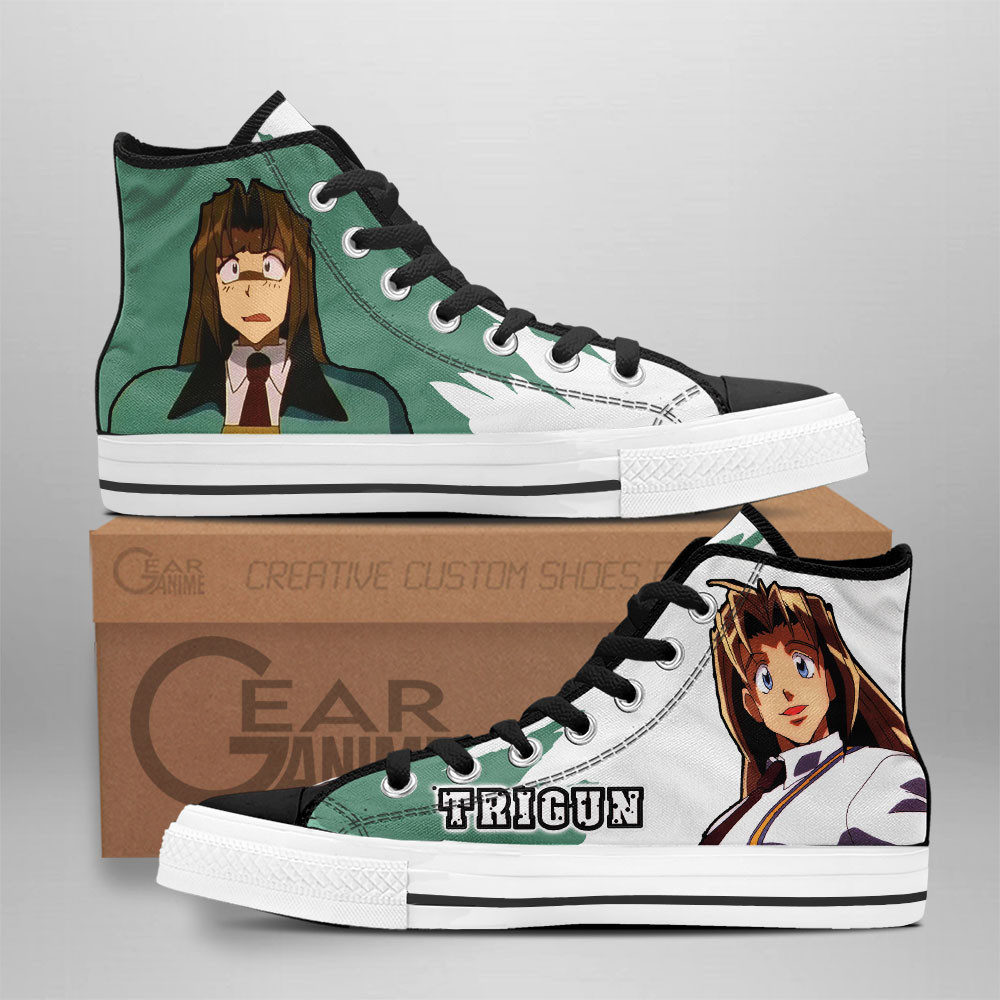 Milly Thompson Custom Anime High-Top Canvas Shoes NTT130