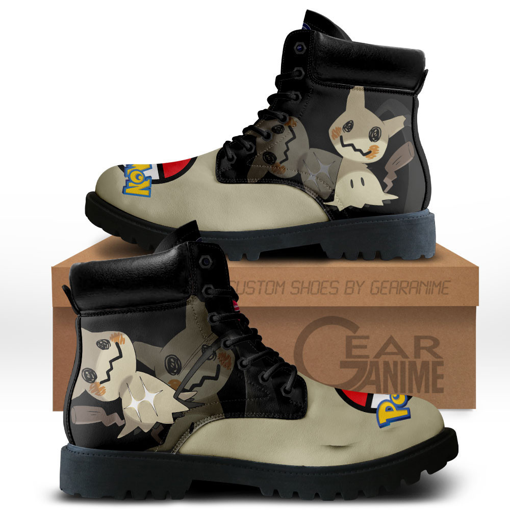 Mimikyu Custom Anime Combat Boots MV0512