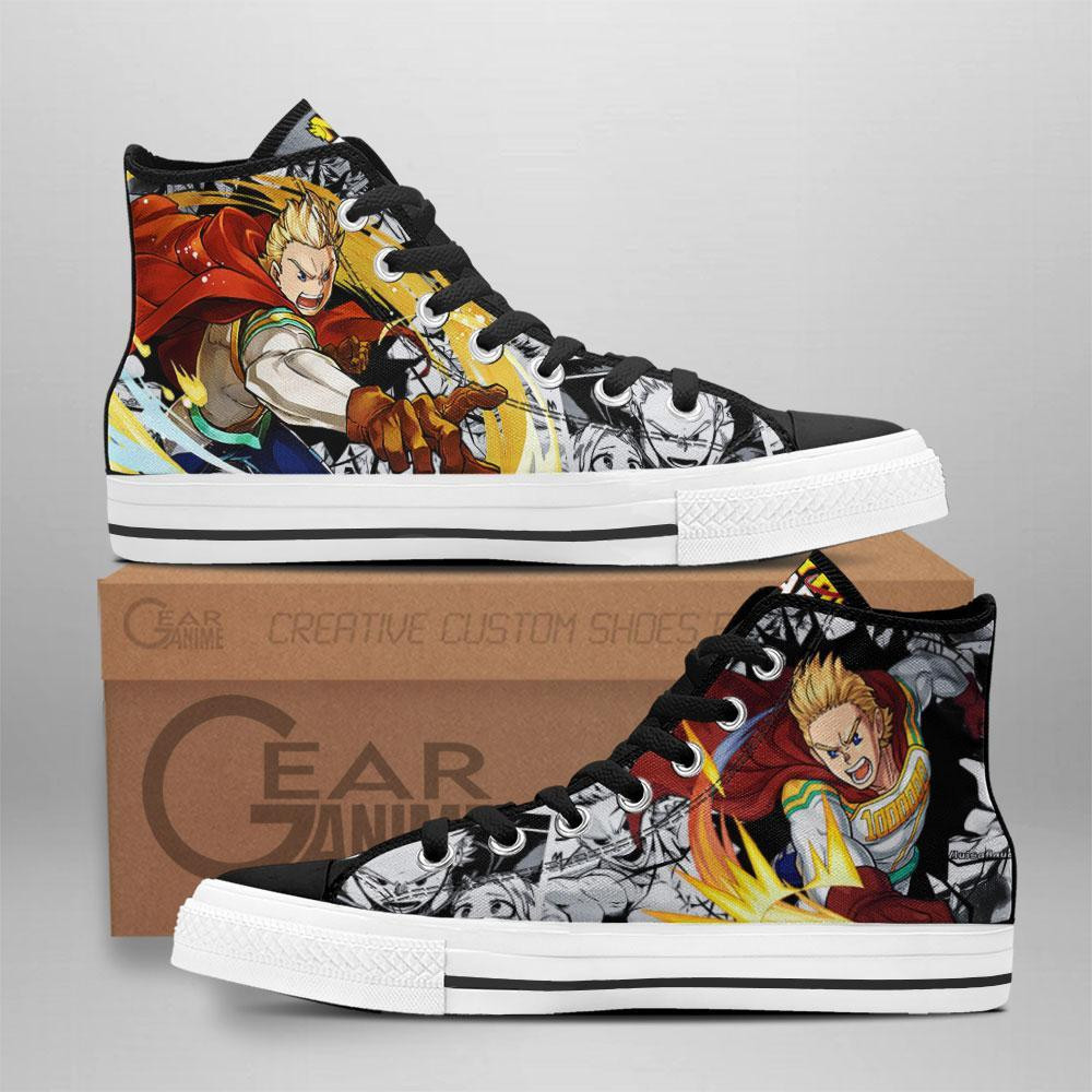 Mirio Togata Custom Anime High-Top Canvas Shoes TT2708