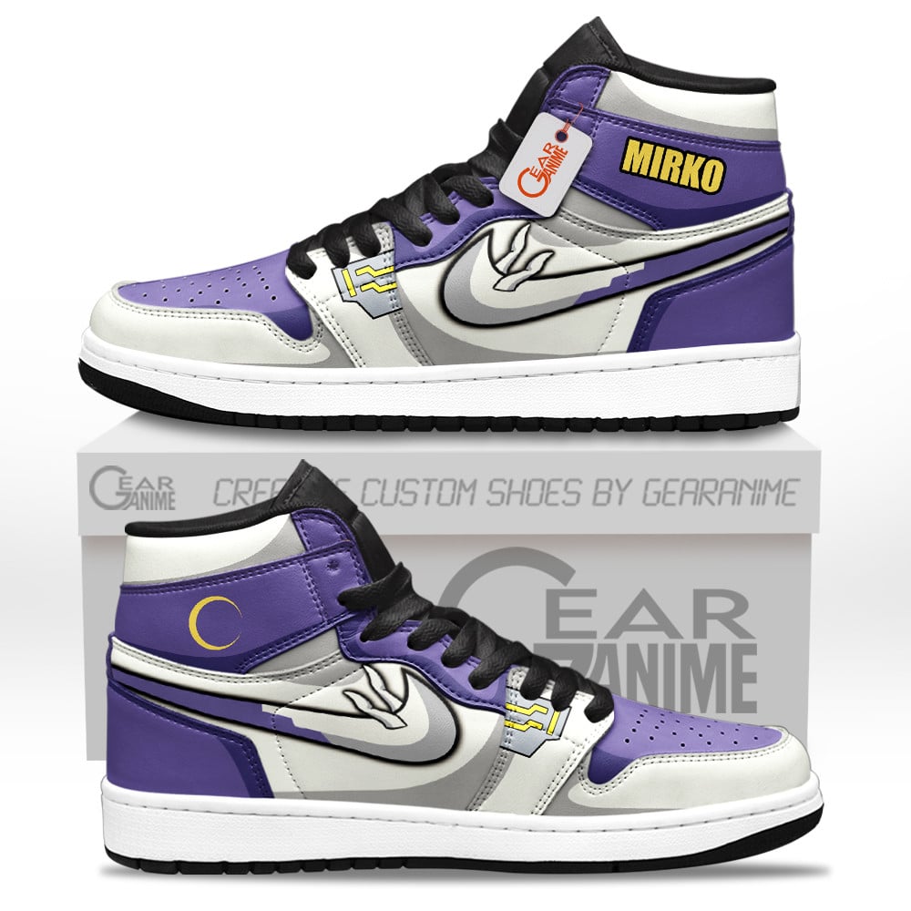 Mirko High-Top Leather Sneakers Custom Name
