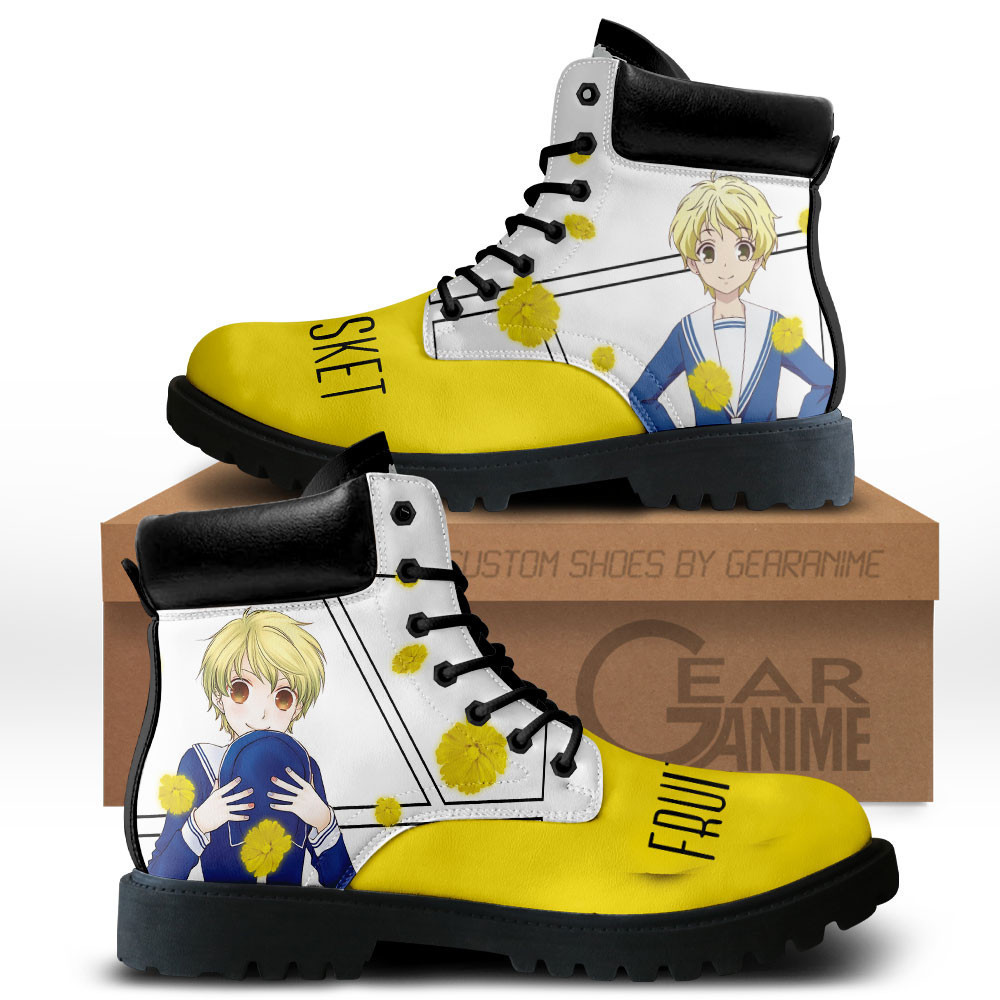 Momiji Sohma Custom Anime Combat Boots MV0512