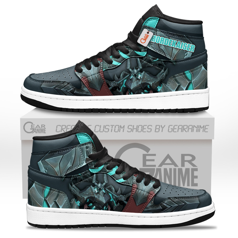 Mordekaiser Custom Gaming High-Top Leather Sneakers LOL Custom Name
