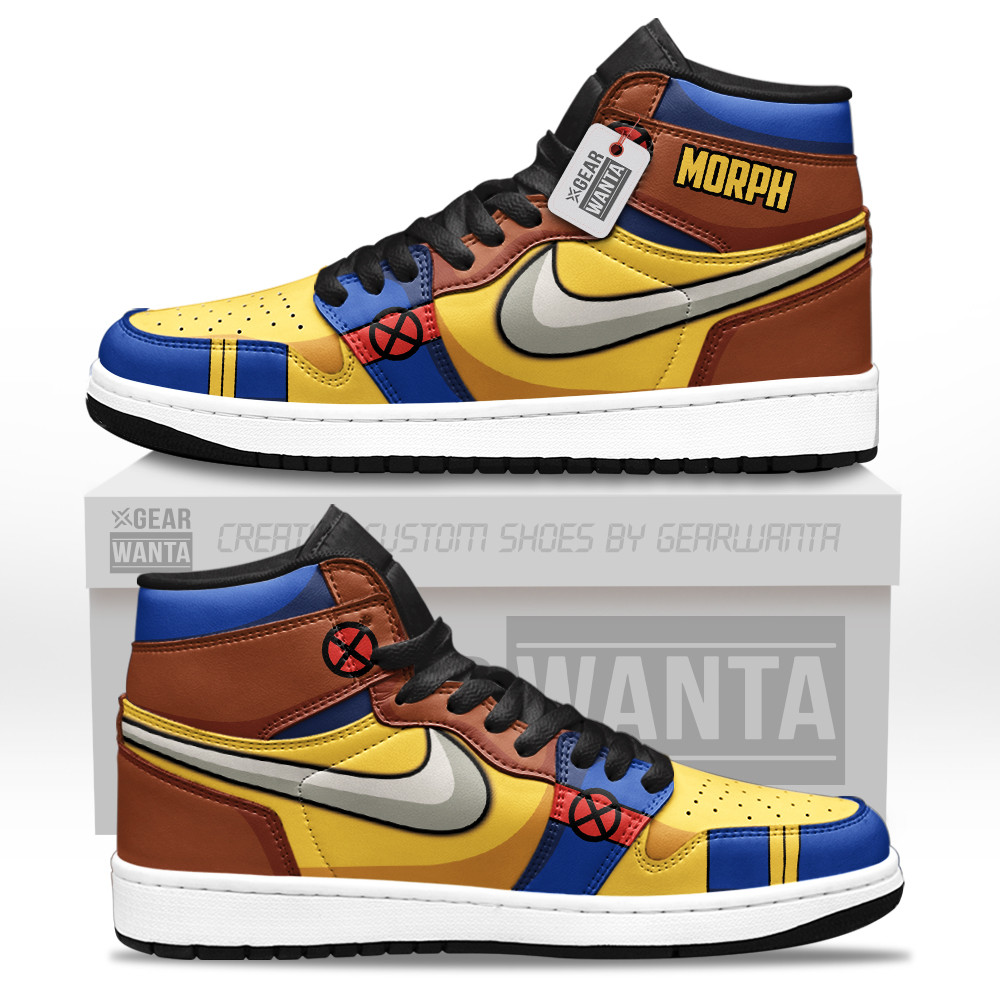 Morph Custom Movie High-Top Leather Sneakers