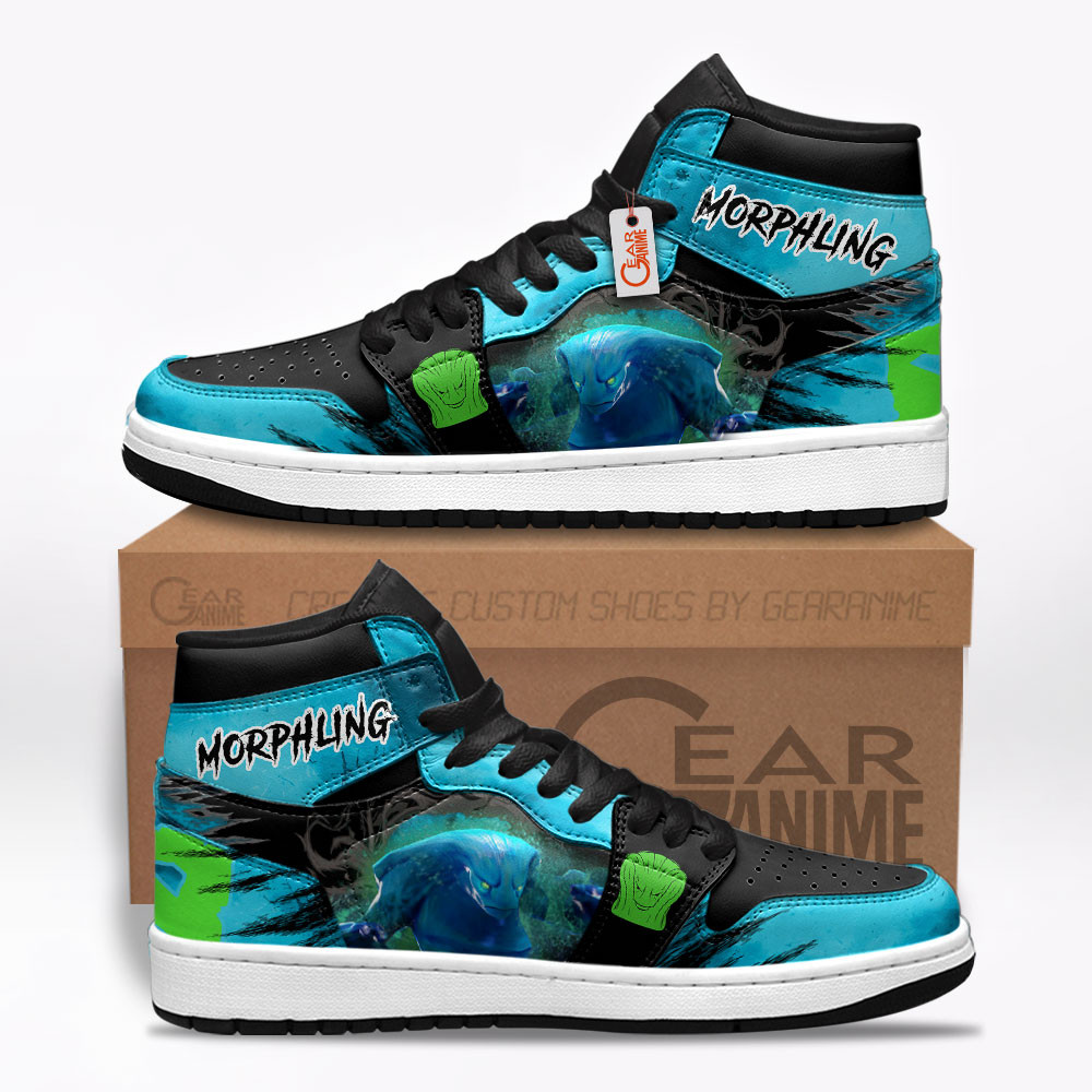 Morphling Custom Gaming High-Top Leather Sneakers For Dota 2 Fans