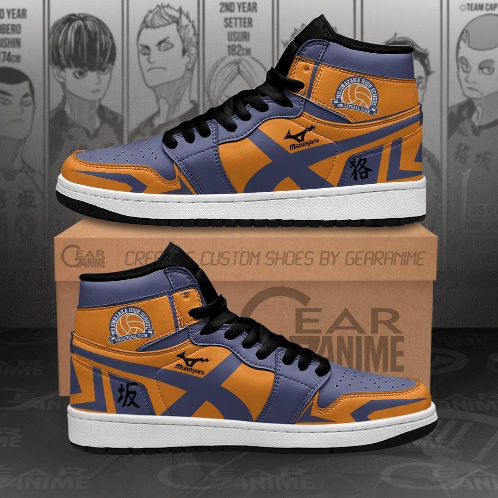 Mujinazaka High Custom Anime High-Top Leather Sneakers