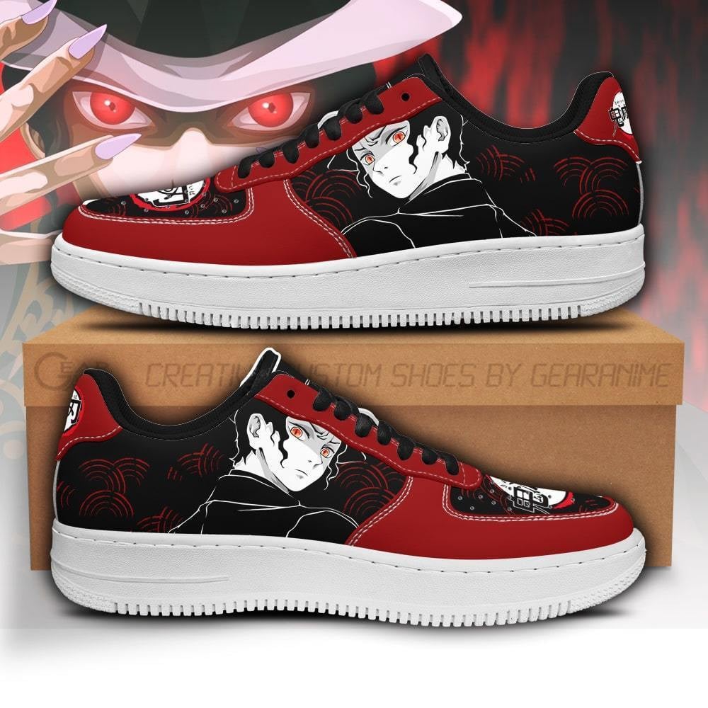 Muzan Custom Anime Low-Top Leather Sneakers