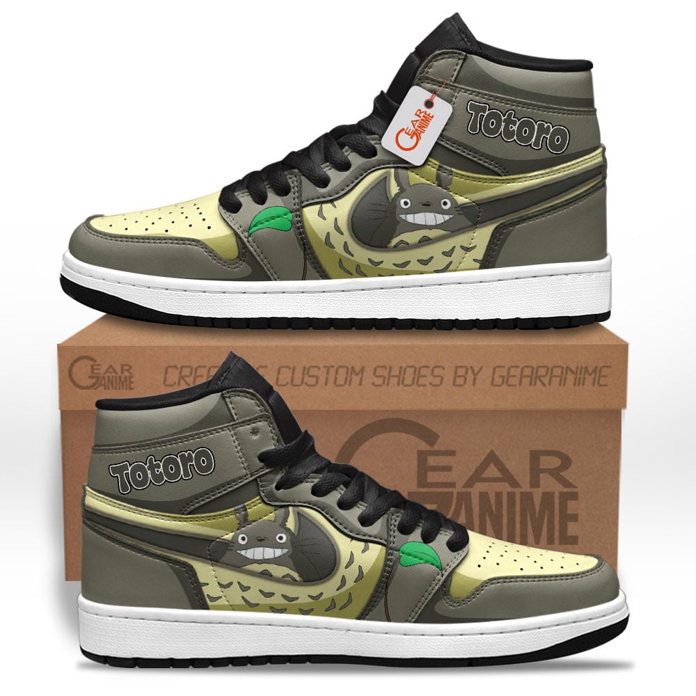 My Neighbor Totoro Custom Anime High-Top Leather Sneakers