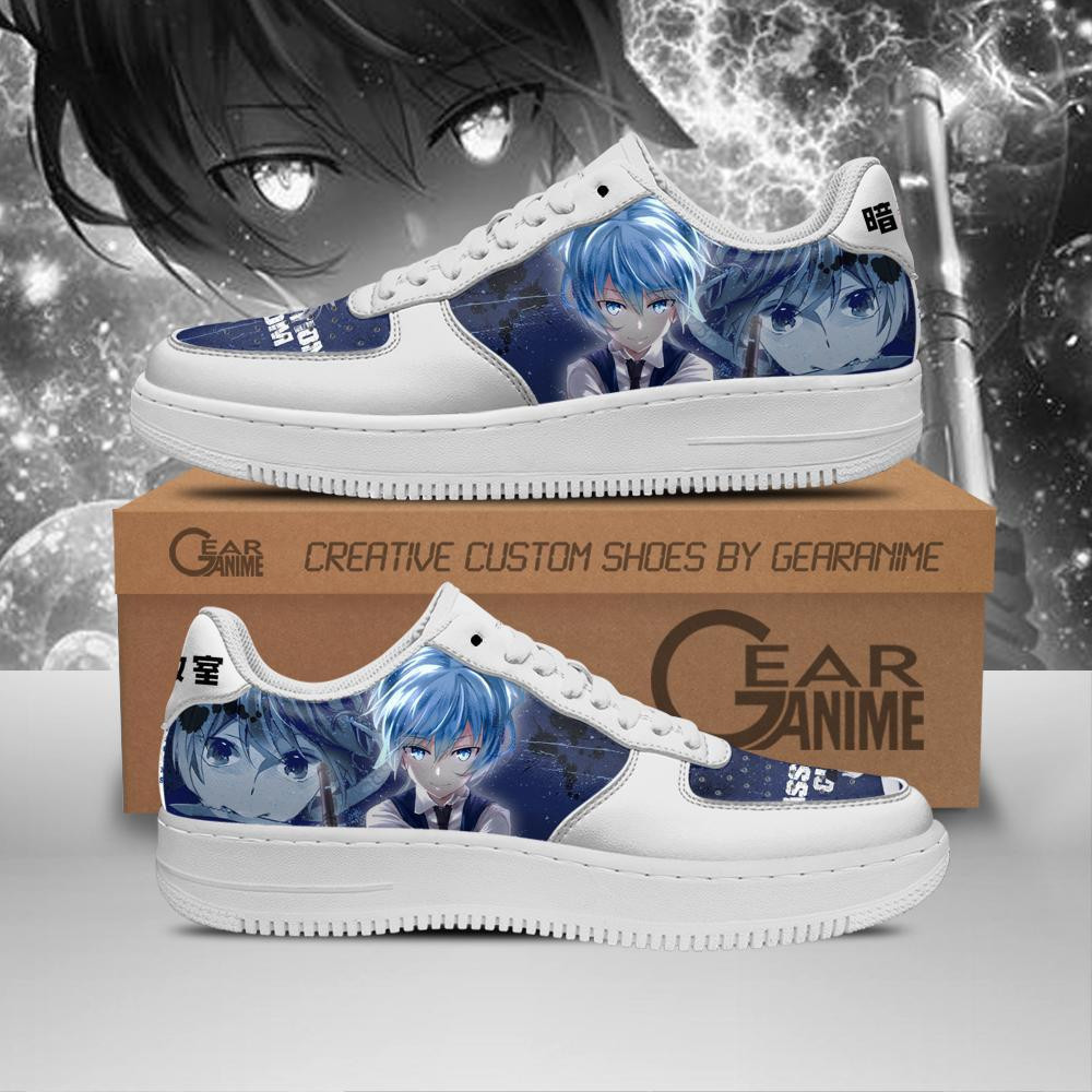 Nagisa Shiota Custom Anime Low-Top Leather Sneakers