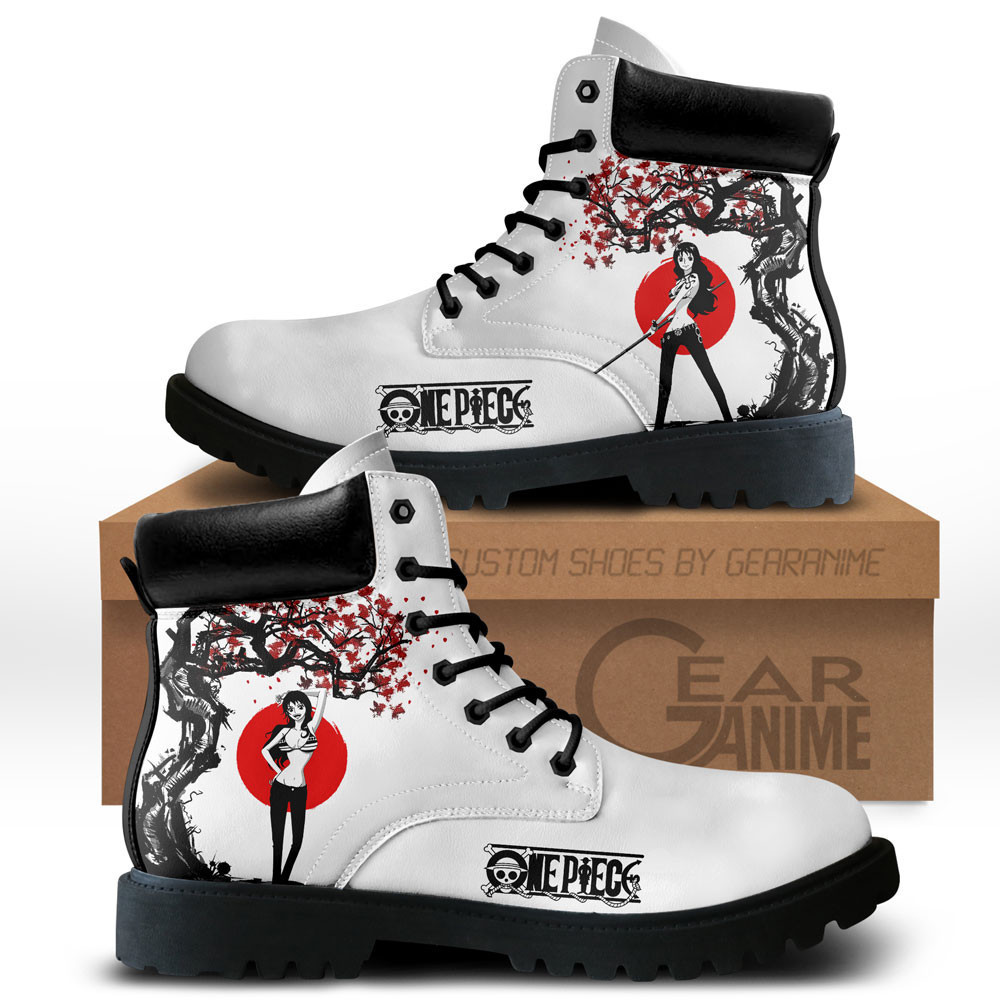 Nami Custom Anime Combat Boots NTT071