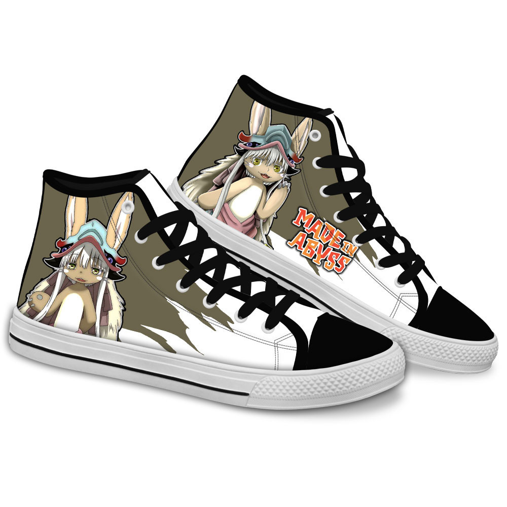 Nanachi Custom Anime High-Top Canvas Shoes NTT290