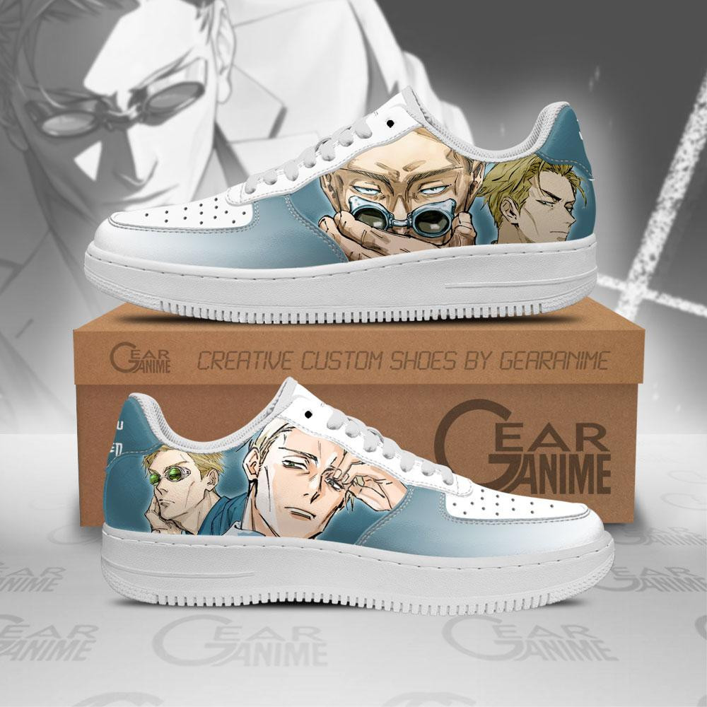 Nanami Kento Custom Anime Low-Top Leather Sneakers