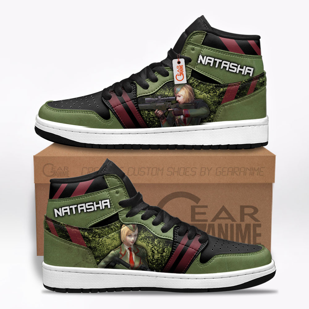 Natasha Custom Gaming High-Top Leather Sneakers Game C.S Skins