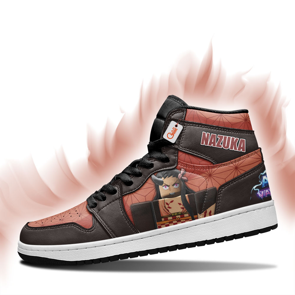 Nazuka Custom Gaming High-Top Leather Sneakers Games Collection Personalized