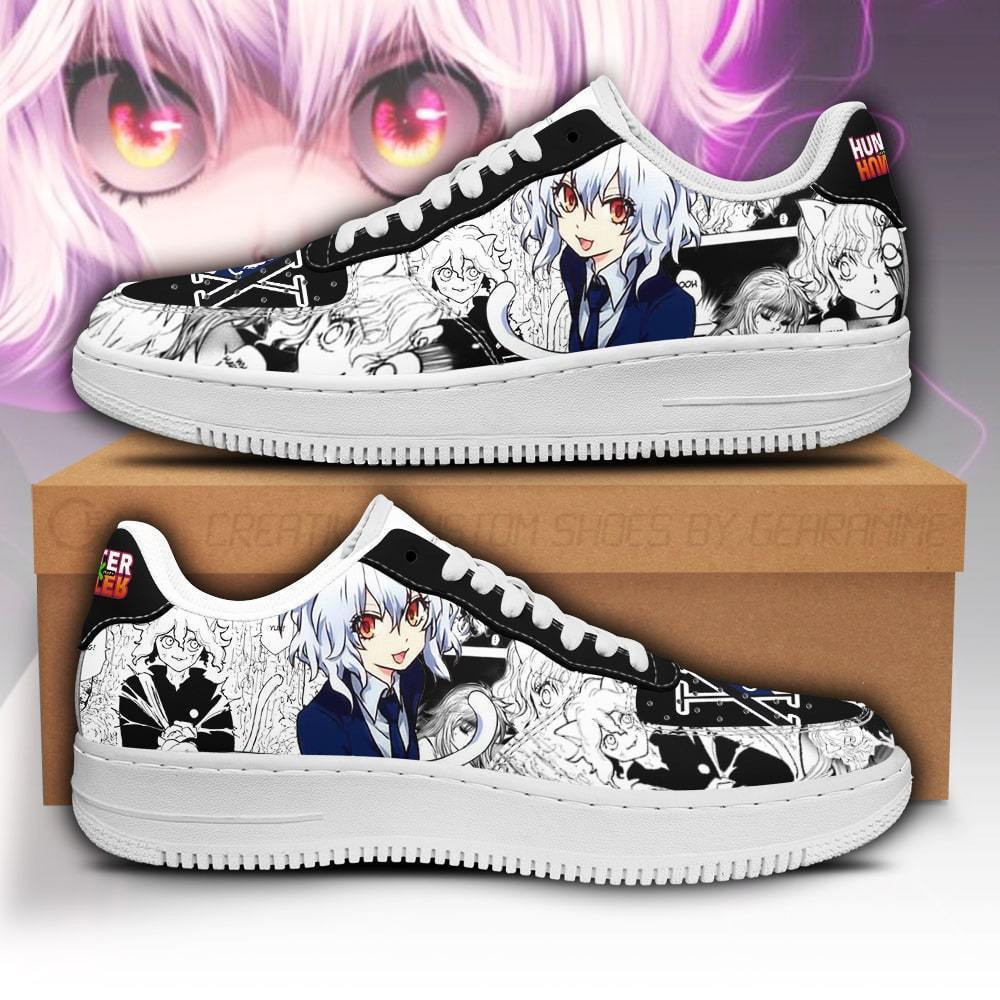 Neferpitou Custom Anime Low-Top Leather Sneakers