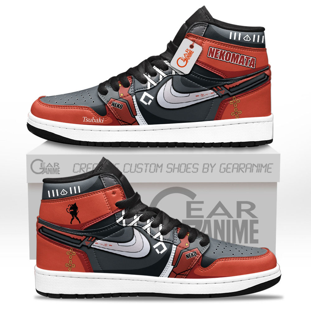 Nekomata Custom Gaming High-Top Leather Sneakers Zenless Zone Zero Shoes