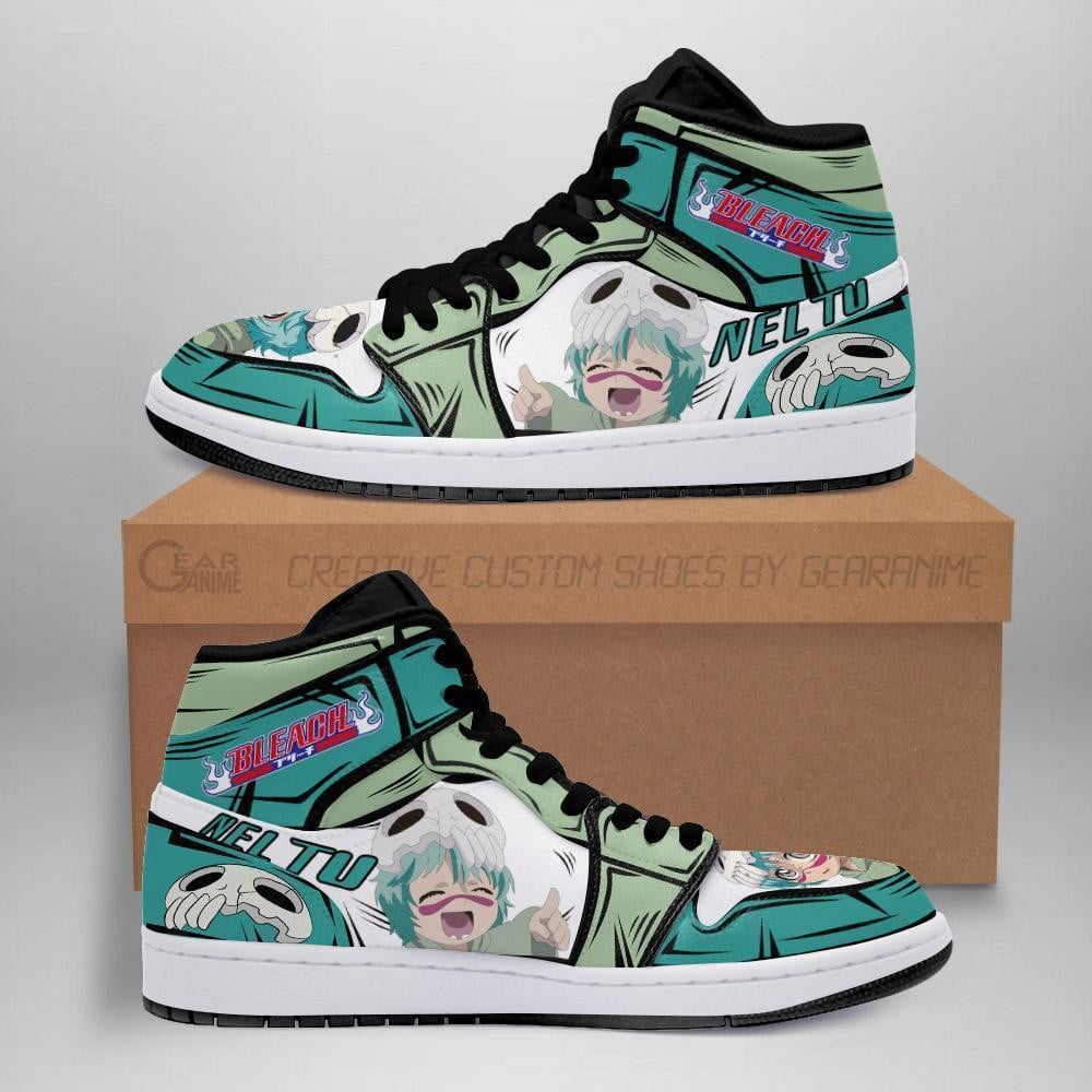 Nelliel Tu Odelschwanck Custom Anime High-Top Leather Sneakers
