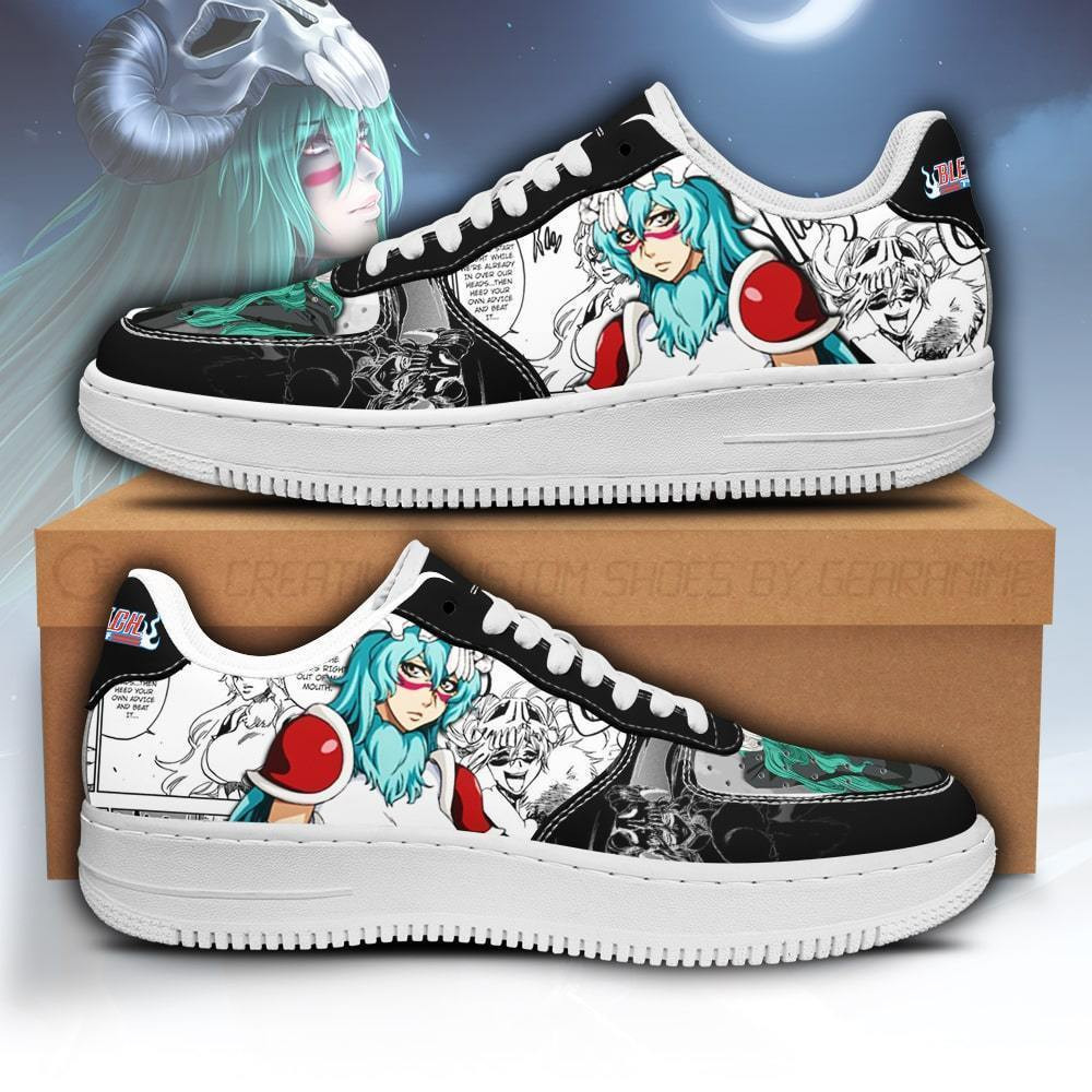 Nelliel Tu Odelschwanck Custom Anime Low-Top Leather Sneakers