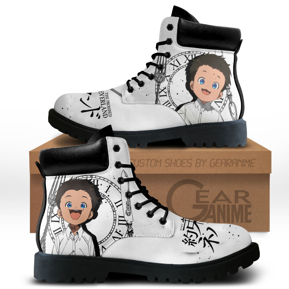 Neverland Phil Custom Anime Combat Boots MV2811