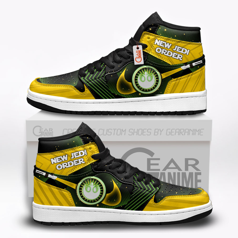New Jedi Order Custom Movie High-Top Leather Sneakers