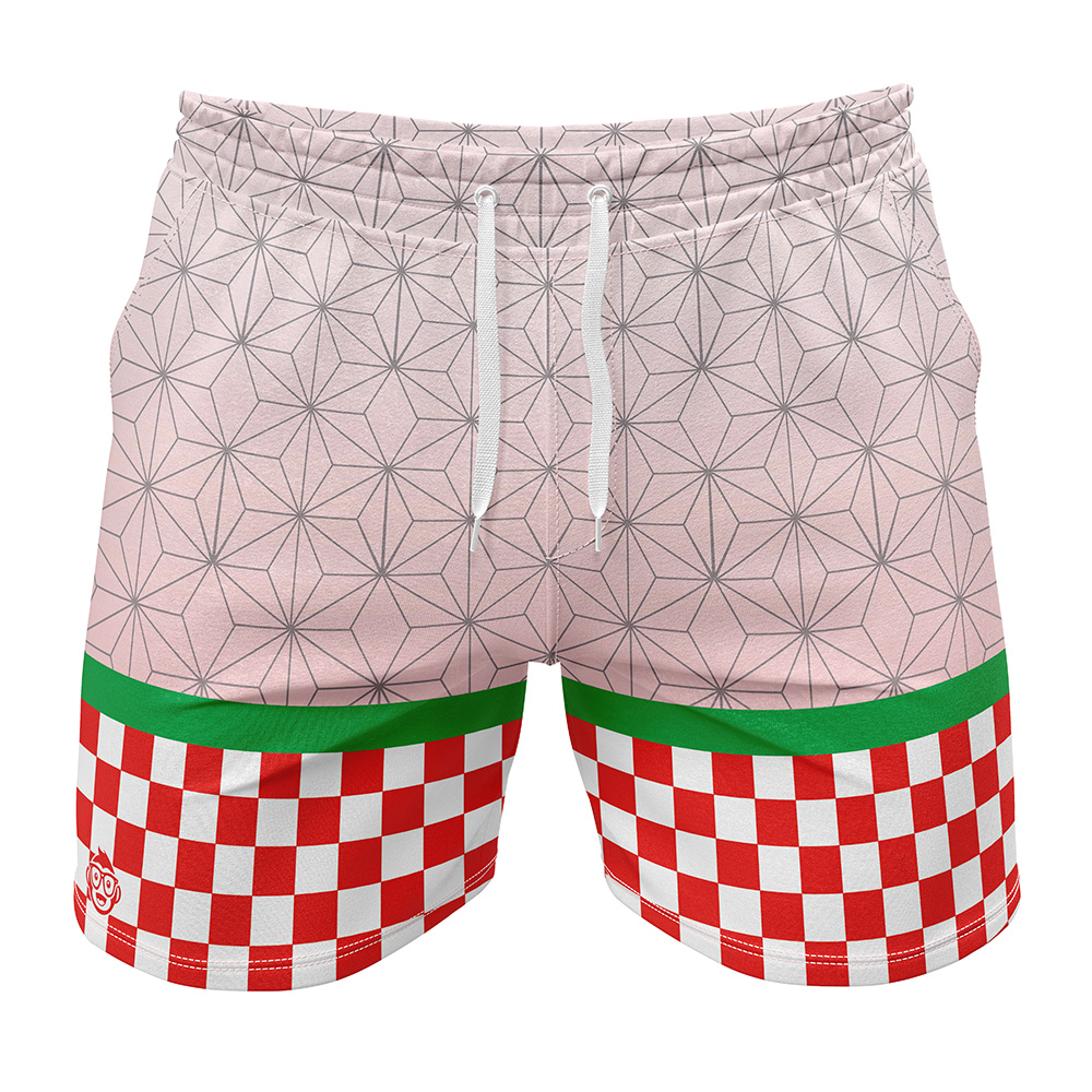 Nezuko Kamado Demon Slayer Gym Shorts