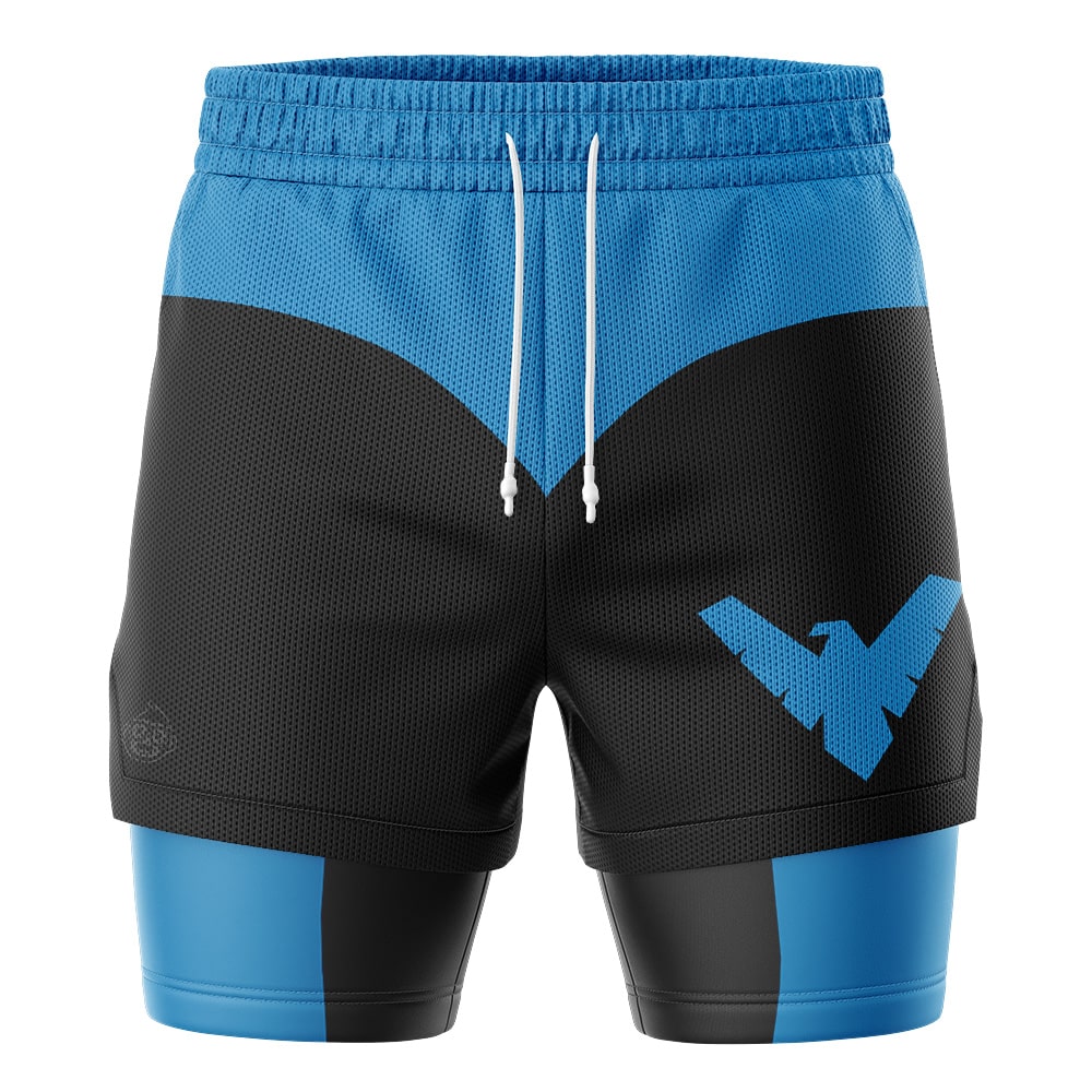 Nightwing V2  DC Comics 2-in-1 Performance Shorts