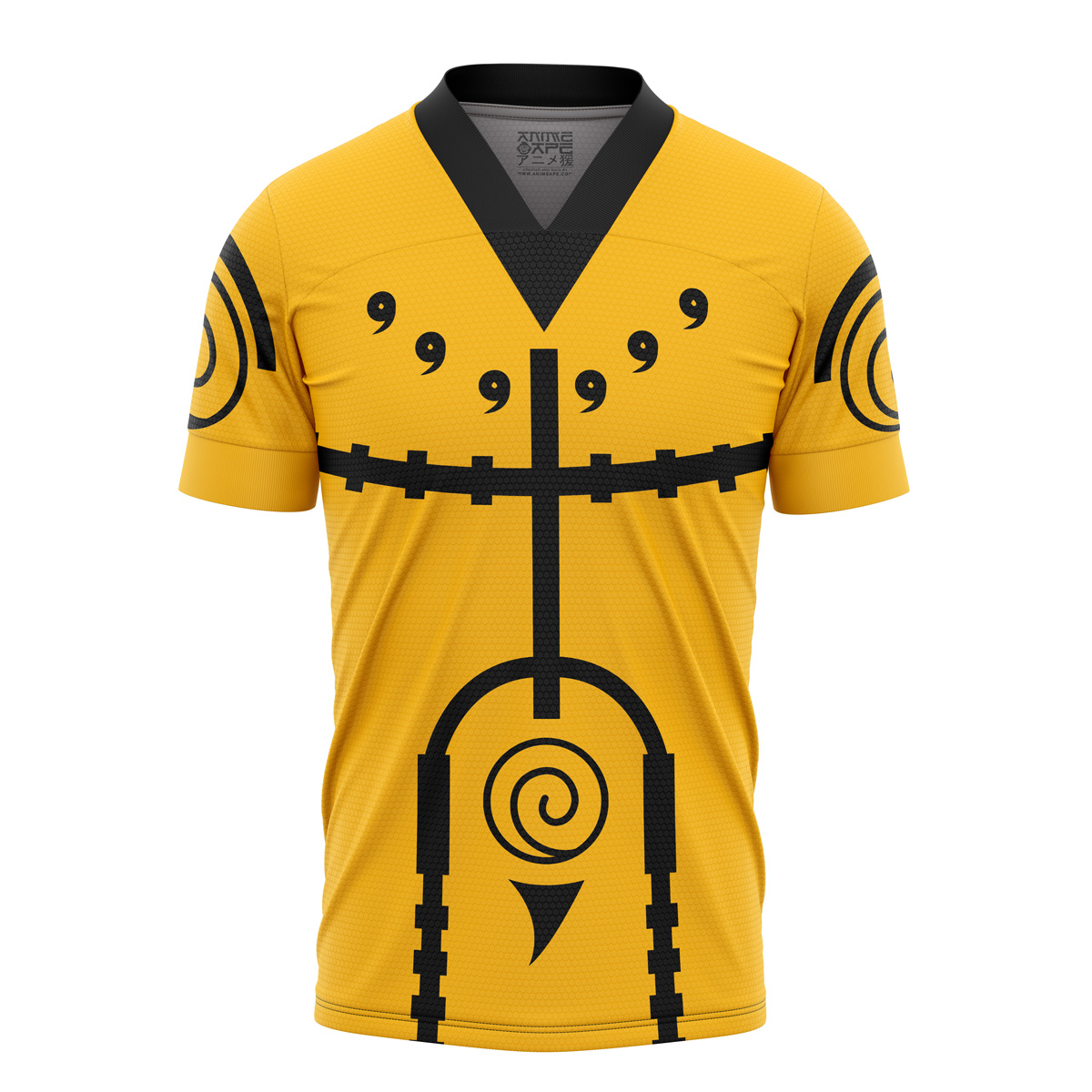 Nine-Tails Chakra Mode Shippuden Soccer Jersey