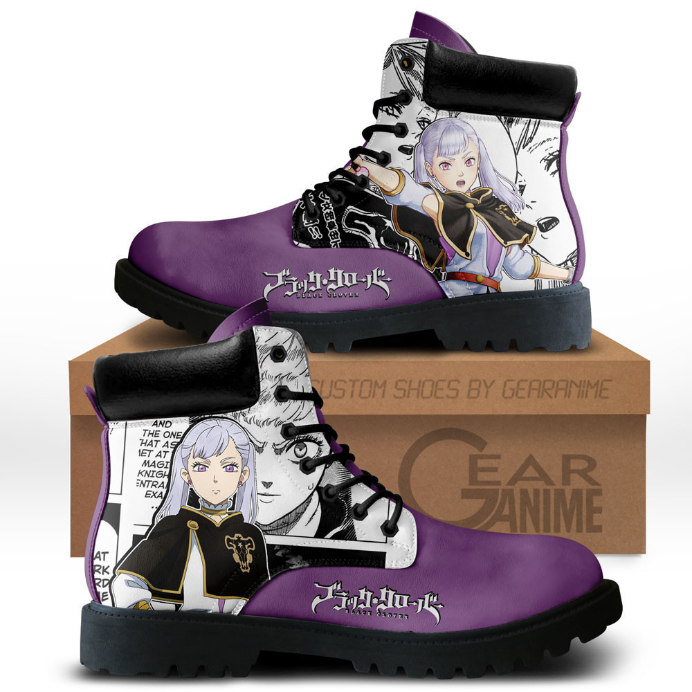 Noelle Silva Custom Anime Combat Boots NTT071