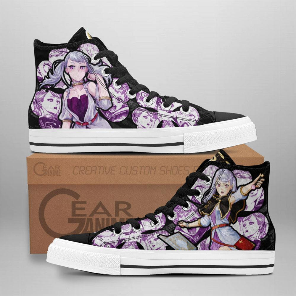 Noelle Silva Custom Anime High-Top Canvas Shoes TT0309