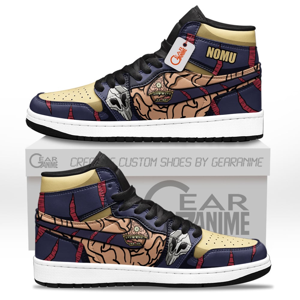 Nomu High-Top Leather Sneakers Custom Name