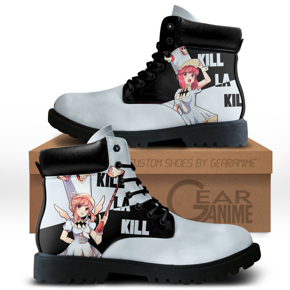 Nonon Jakuzure Custom Anime Combat Boots NTT071