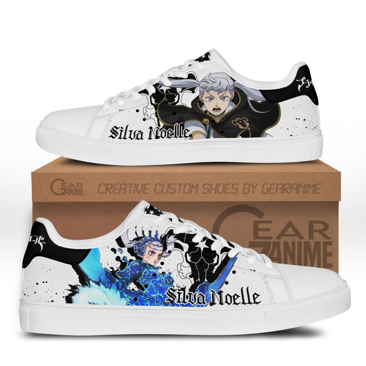 Nozel Silva Custom Anime Classic Court Shoes