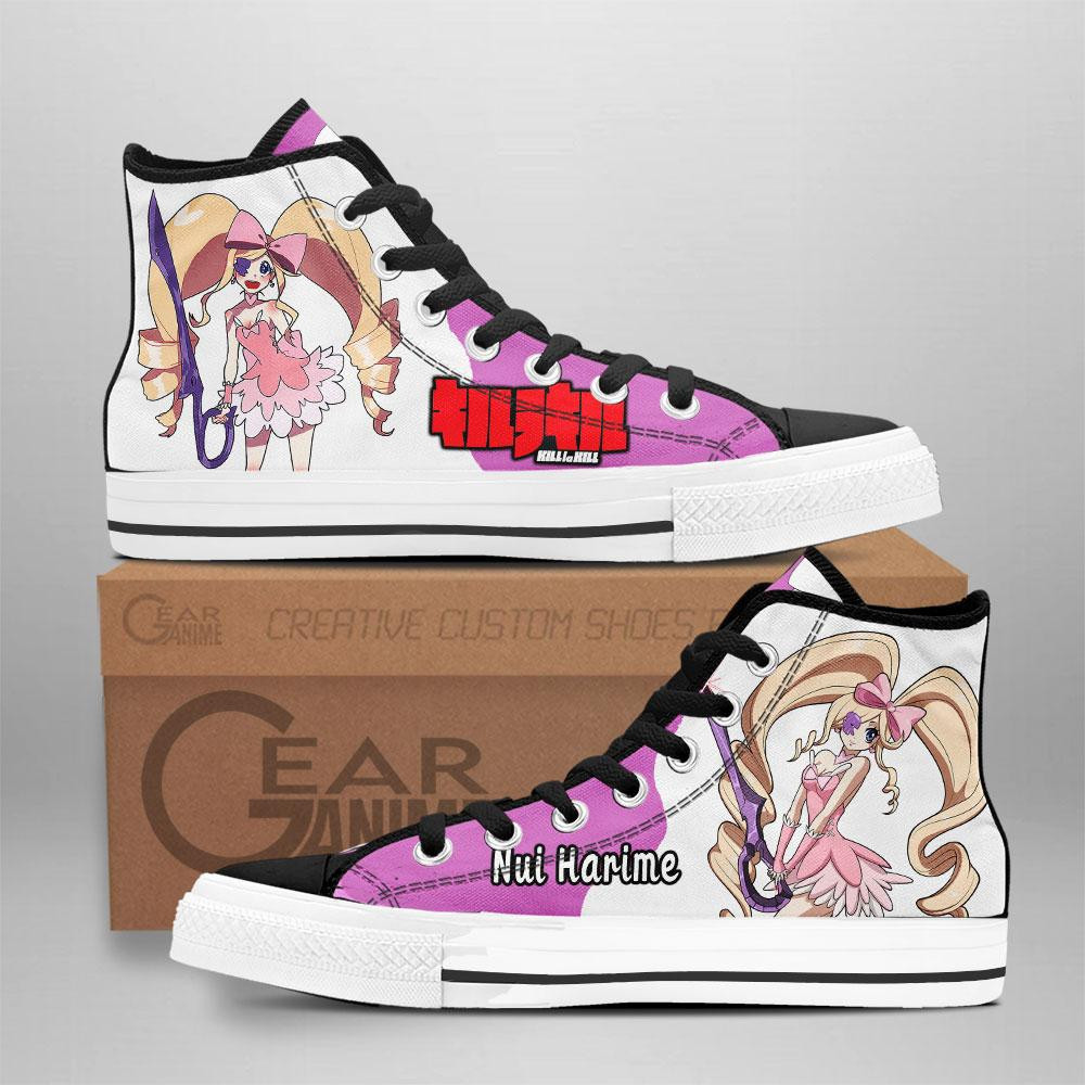Nui Harime Custom Anime High-Top Canvas Shoes NTT091