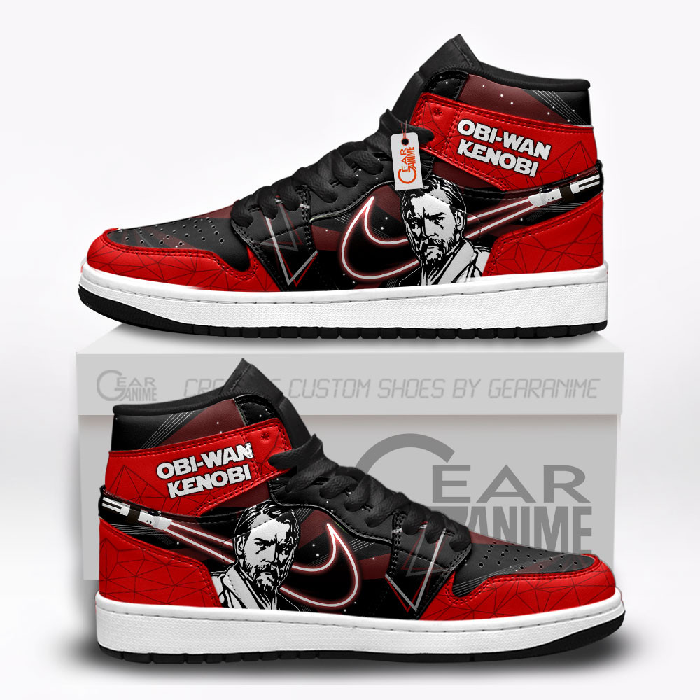 Obi-Wan Kenobi Custom Movie High-Top Leather Sneakers