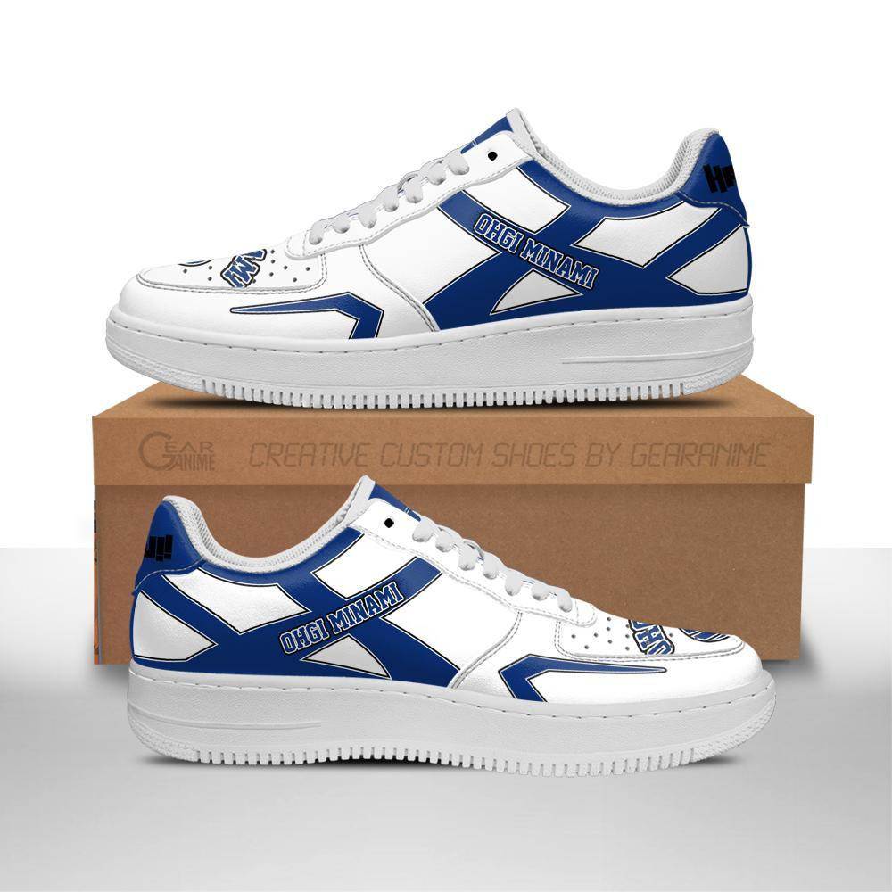 Ohgiminami High Custom Anime Low-Top Leather Sneakers