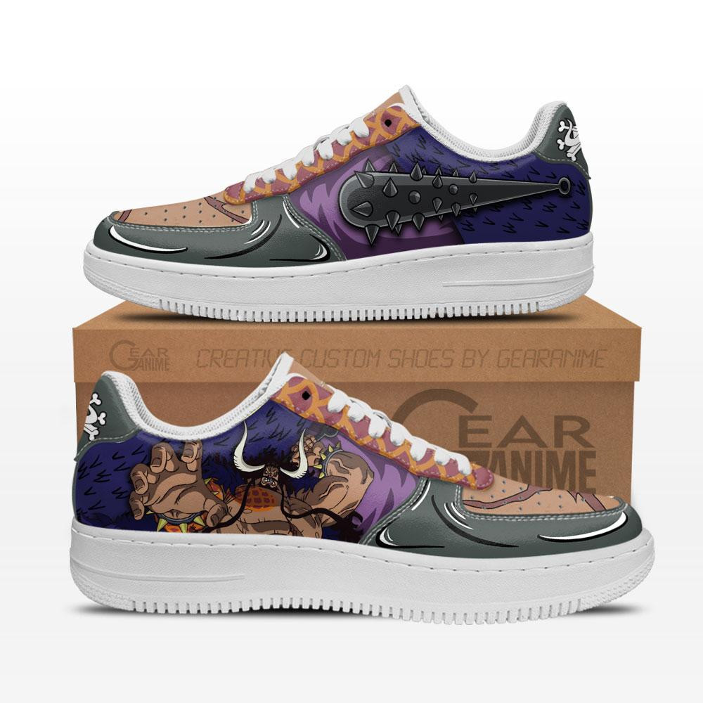 OP Kaido Custom Anime Low-Top Leather Sneakers