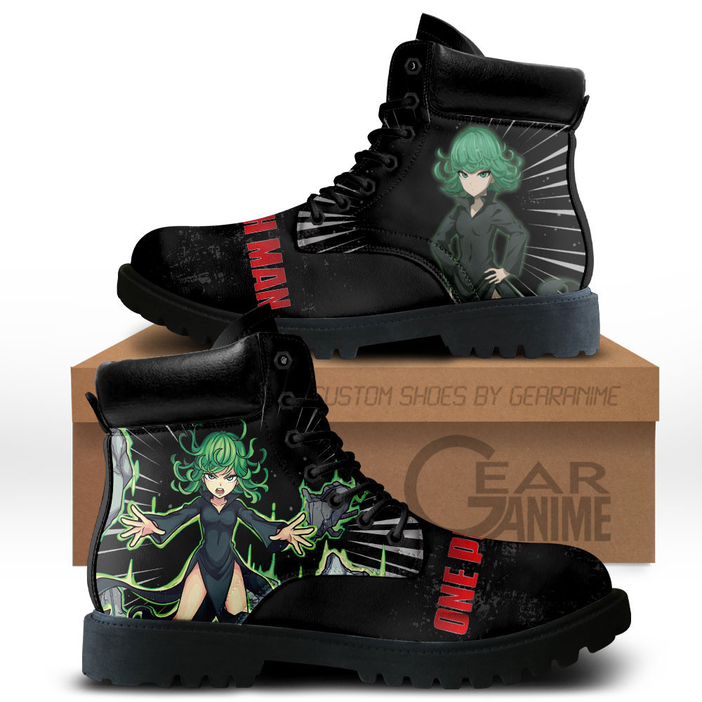 OPM Tatsumaki Custom Anime Combat Boots MV0711