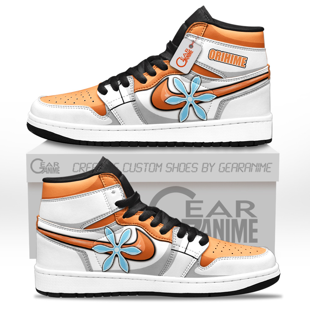 Orihime Inoue High-Top Leather Sneakers Custom Name