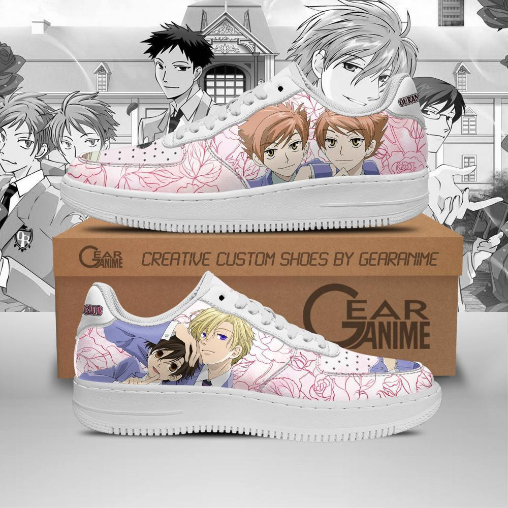 Ouran High School Host Club Custom Anime Low-Top Leather Sneakers