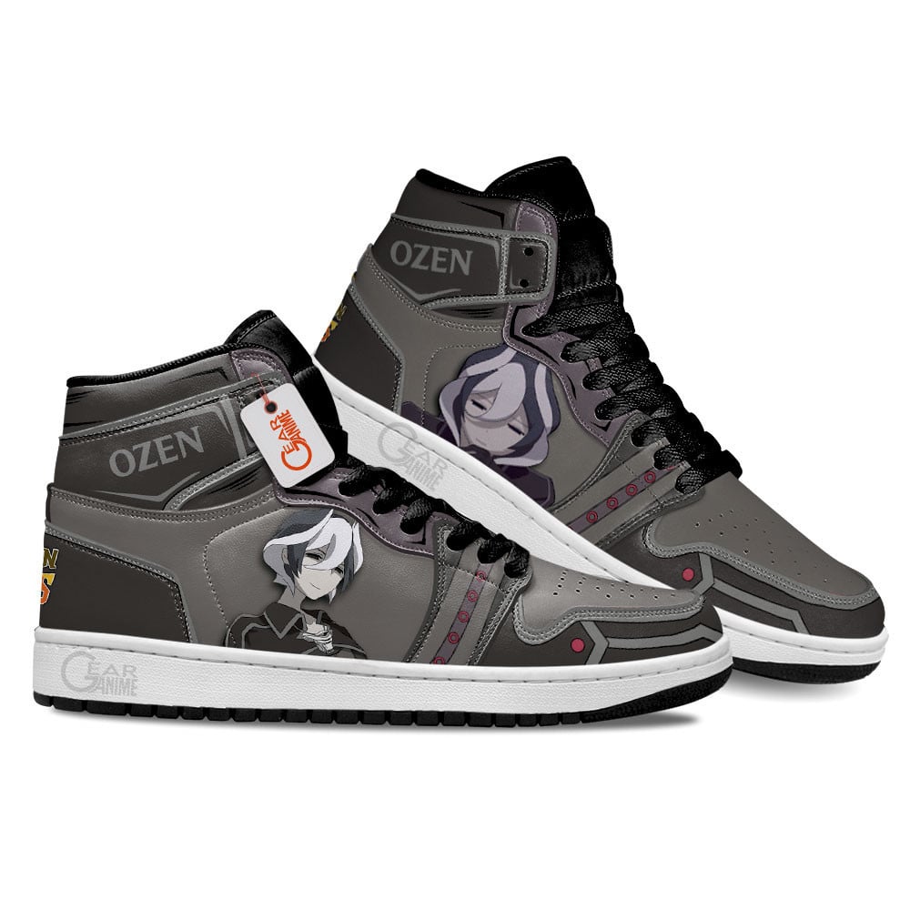 Ozen Custom Anime High-Top Leather Sneakers