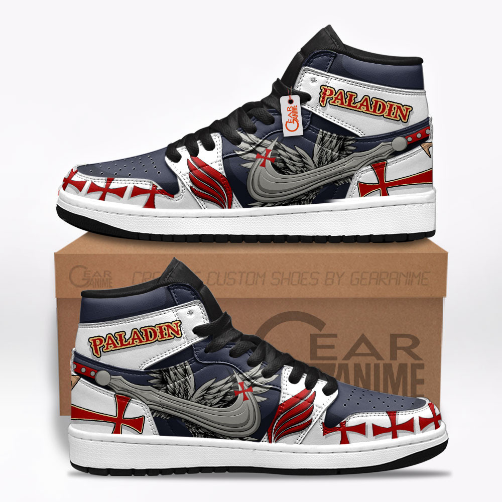 Paladin Custom Gaming High-Top Leather Sneakers Game Lost Ark Shoes