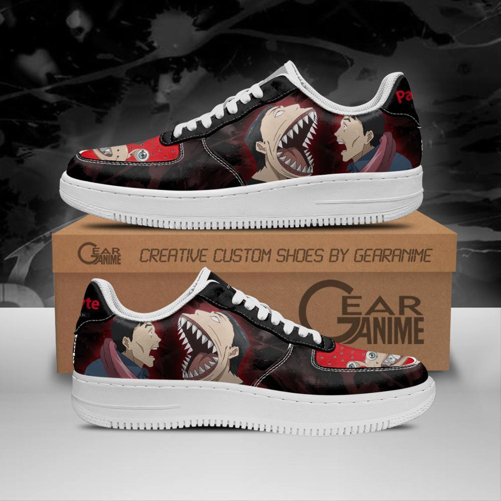 Parasyte Custom Anime Low-Top Leather Sneakers