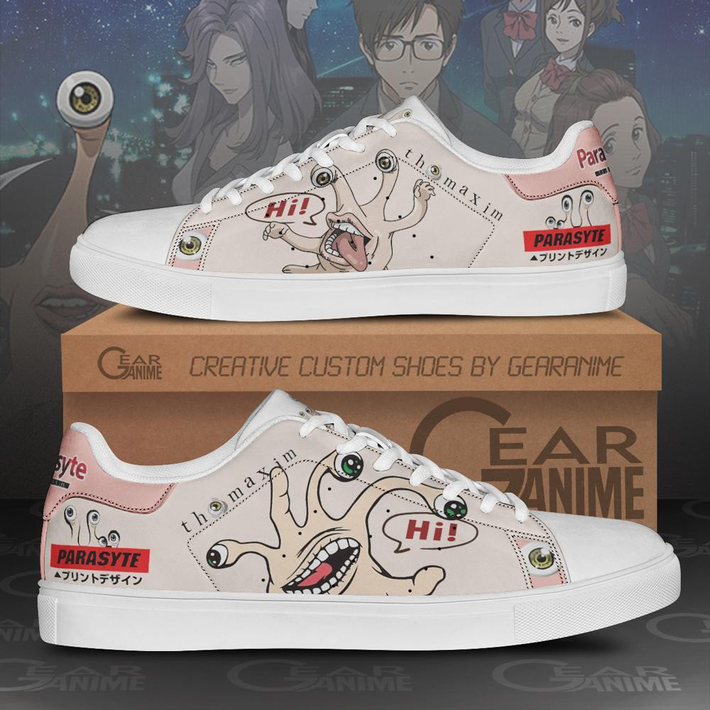 Parasyte Migi Custom Anime Classic Court Shoes