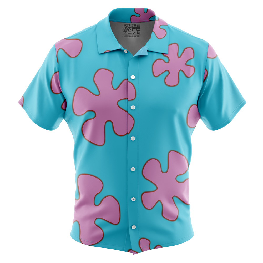 Patrick Star Tiki Land Spongebob SquarePants Hawaiian Shirt