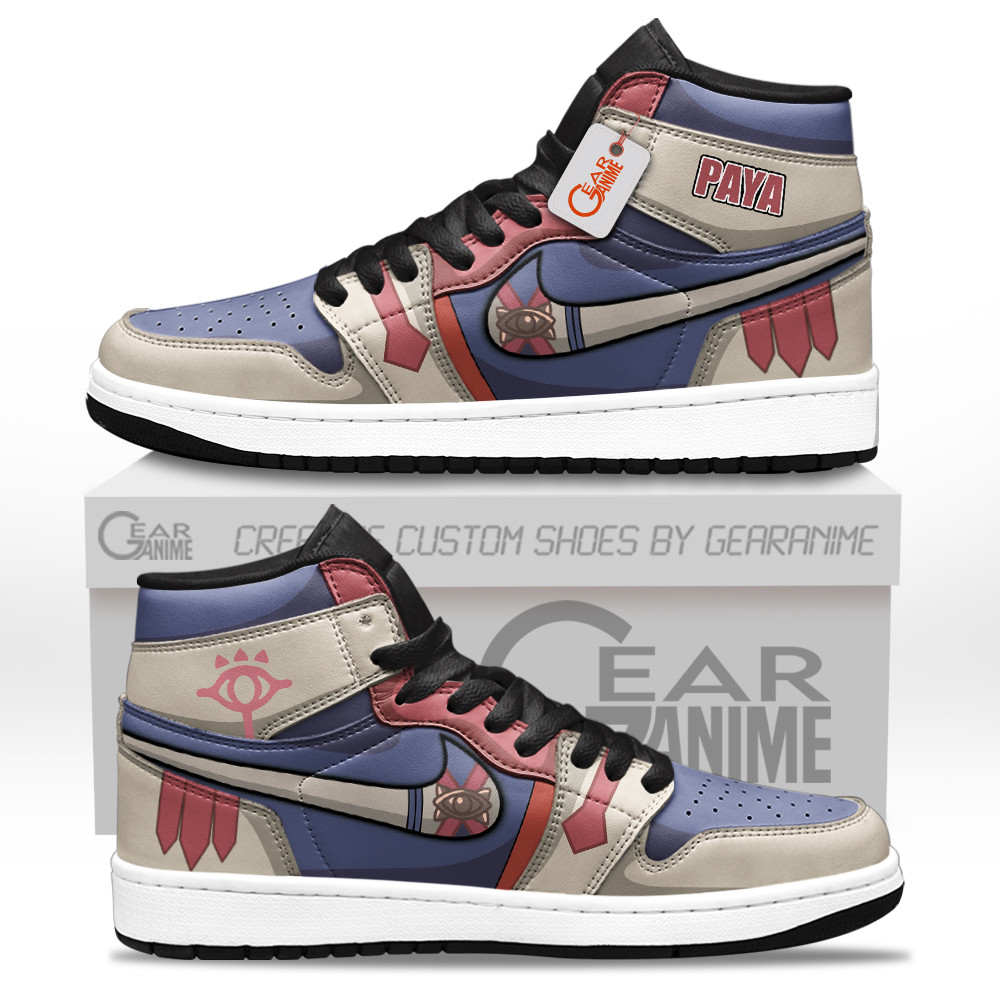 Paya Custom Gaming High-Top Leather Sneakers Zelda Personalized