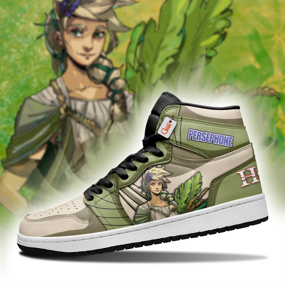 Persephone Goddess Of The Underworld Custom Gaming High-Top Leather Sneakers Games Hades Custom Name