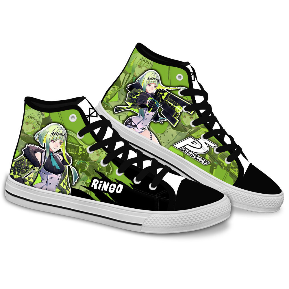 Persona Ringo Custom Anime High-Top Canvas Shoes NTT220